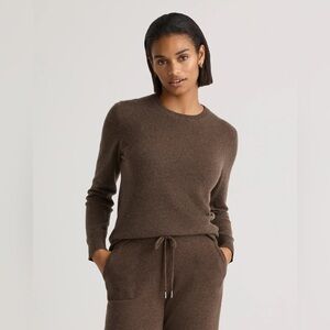 NWT Quince Mongolian Cashmere Crewneck Sweater